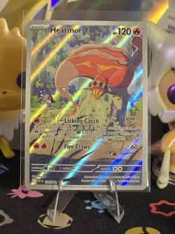 🔥 Heatmor - 104/086 - S&V White Flare - Pokemon TCG - Illustration Rare - NM - Image 1