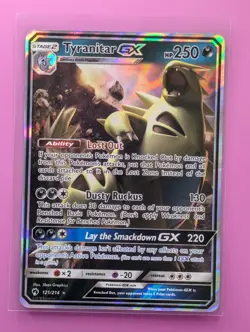 Tyranitar GX 121/214 Lost Thunder Ultra Rare - Pokemon - LP - Image 1