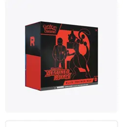 Pokemon TCG Destined Rivals Elite Trainer ETB Box Sealed - Image 1