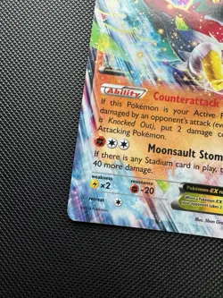 Pokemon Hawlucha EX 64/111 NM-LP Furious Fists Half Art Holo Card 2014 - Image 4
