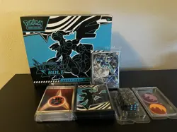 Pokemon TCG Black Bolt ETB- Open NO PACKS- Promo & Accessories Included - Image 1