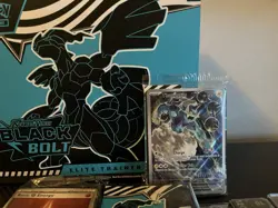 Pokemon TCG Black Bolt ETB- Open NO PACKS- Promo & Accessories Included - Image 2