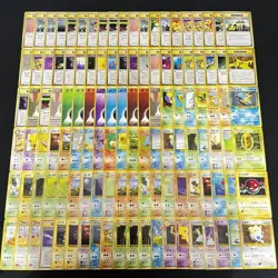 Used 120Lot Pokemon Cards Game Bulk sale Old Back Pokeka Togepi Seadra Kakuna FS - Image 1