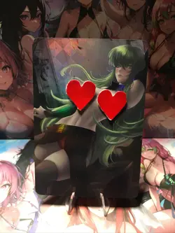 C.C. Code Geass Waifu Card Goddess Story CCG Anime Hentai Waifu Card - Image 1