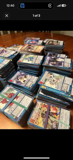 Reserved Card Lot 250 Cards - Image 1
