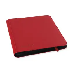 Vault X Fire Red 12-Pocket XL Exo-Tec Zip Binder - 624 Cards - New - Image 2