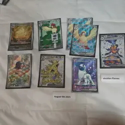 Pokemon Lot - Obsidian Flames - 8 Cards - ninetales, lechonk Pidgeot ex 🔥 - Image 1