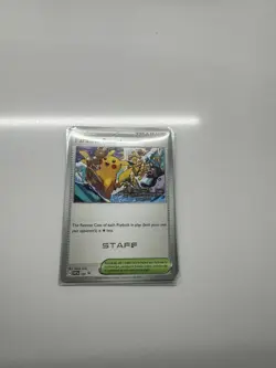 Pokemon Card STAFF Paradise Resort World Championships SVP 150 Worlds Promo 2024 - Image 1
