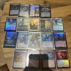 Magic the Gathering Final Fantasy Card Bundle - X18 Cards - Image 1