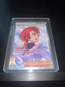 Pokemon Team Rockets Ariana Special Illustration Card 237/182 Destined Rivals - Image 3