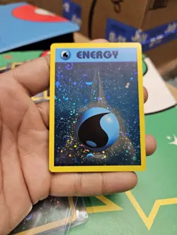 Water Energy (WotC 2002 League Promo) League & Championship Cards Holo SWIRLS LP - Image 1