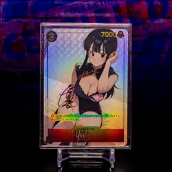 Chi-Chi Waifu Trading Card Dragon Ball Custom DBZ Japanese Flash Gold Foil Anime - Image 1