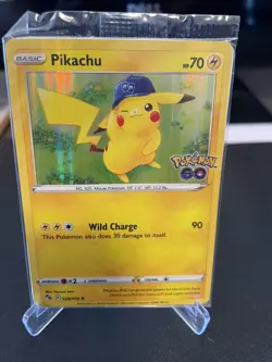 Pokemon Card - SEALED Pikachu Pokemon GO 028/078 HOLO GameStop Promo - Image 1