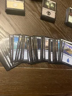 250 Magic The Gathering Land Cards Lot Bulk - Image 3