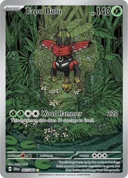 Tapu Bulu 065/064 Sv: Shrouded Fable - Illustration Rare Pokemon - Image 1