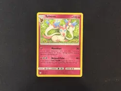 Pokemon TCG Sylveon 155/236 Non Holo Rare Card Cosmic Eclipse NM - Image 1