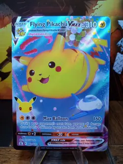 2021 Pokemon Celebrations Flying Pikachu VMAX #007 - Image 1