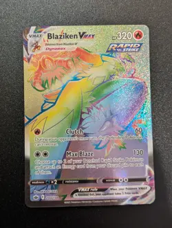 Blaziken VMAX - 200/198 [Chilling Reign] Pokemon TCG - RAINBOW SECRET RARE - NM - Image 1