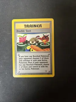 Double Gust 100/111 Regular Pokemon Neo Genesis Trainer D3 - Image 1