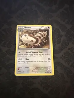 Furret 82/106 Rare XY Flashfire Pokemon TCG - Image 1