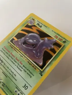 Pokemon TCG Muk Base Set 13/62 Holo Unlimited Holo Rare 1999 - Image 1