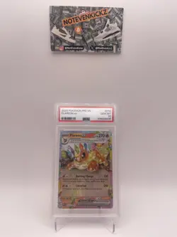 2025 POKEMON PRE EN-PRISMATIC EVOLUTIONS #014 FLAREON EX PSA 10 - Image 2