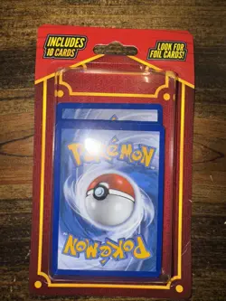 POKEMON Pack of 10 Cards Look for Foil Card Factory Sealed UNOPENED MJ Holding - Image 1