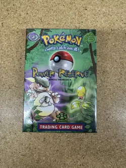 1999 Pokemon TCG Power Reserve Jungle Theme Deck [Case Fresh] Factory Sealed - Image 1