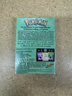 1999 Pokemon TCG Power Reserve Jungle Theme Deck [Case Fresh] Factory Sealed - Image 2