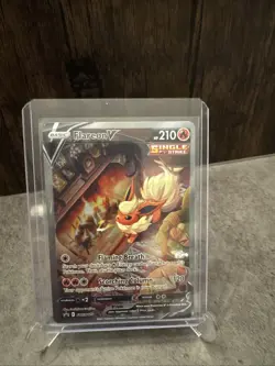 Pokemon Flareon V SWSH179: Sword & Shield Promo Holo NM - Image 1