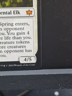 MtG Magic The Gathering Bloomburrow Mythic Beza, The Bounding Spring Card NM - Image 5