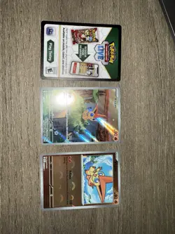 Victini Promo Illustration Rare SVP208 With Reverse Holo And Code Card Set - Image 3
