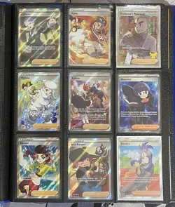 POKEMON BINDER LOT 180 CARDS COLLECTION GX EX ULTRA RARE FULL ART ILLUSTRATION! - Image 4