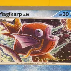 MAGIKARP LV.10 ( 65/100 ) 2010 World Championships 2008 Pokemon/ Nintendo Card - Image 2