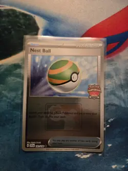 Nest Ball Holo 181/198 EUIC International Europe Stamped Promo 2024 Pokemon Card - Image 1
