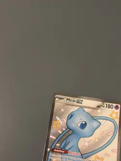 Pokemon TCG 2024 Paldean Fates: Mew ex 216/091 Shiny Holo Card - Near Mint - Image 2