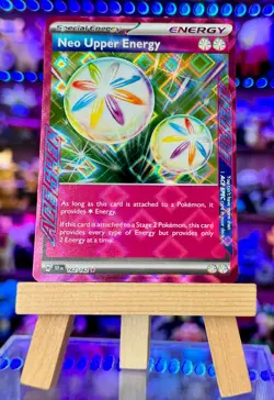 Neo Upper Energy 162/162 Ace Spec Temporal Forces Pokemon Card NM/M - Image 1