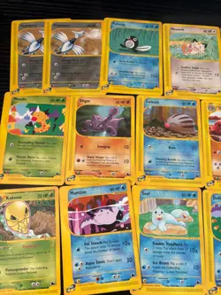 Vintage Skyridge Pokemon Collection Binder with Cards - 33 Quantity MINT/LP Cond - Image 1