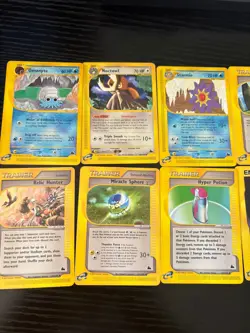 Vintage Skyridge Pokemon Collection Binder with Cards - 33 Quantity MINT/LP Cond - Image 3