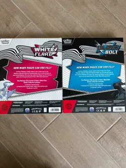 Pokemon White flare Black bolt Binder Collection - Image 2