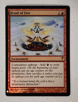 Braid of Fire - The List Reprints (LIST) - Magic the Gathering Card Single - Image 1