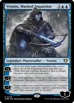 Vronos, Masked Inquisitor MTG Commander Masters Rare NM x1 - Magic Card - Image 1