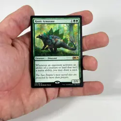 Runic Armasaur 200/280 M19 Rare Magic The Gathering MTG Card LP - Image 4