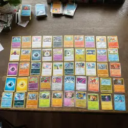 Pokemon lucky Card Lot of 50 Rare/Holo/ WHAT U C U GET LOT# 31 - Image 1