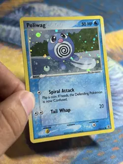 Poliwag 75/112 Pokemon Ex FireRed LeafGreen Reverse Holo Stamped Era Card LP - Image 3