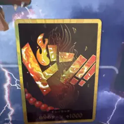 DON!! Card (Portgas D. Ace) GOLD -THE BEST PRB-01- Japanese ONE PIECE card - Image 4