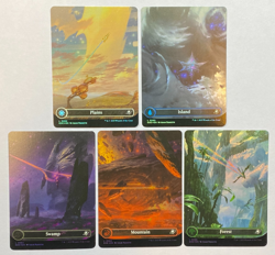 MTG - Edge of Eternities - Full Art Land Set (5 Cards Total) - FOIL - Image 1