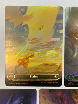 MTG - Edge of Eternities - Full Art Land Set (5 Cards Total) - FOIL - Image 2