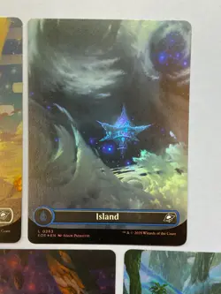 MTG - Edge of Eternities - Full Art Land Set (5 Cards Total) - FOIL - Image 3