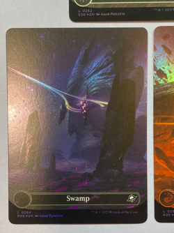 MTG - Edge of Eternities - Full Art Land Set (5 Cards Total) - FOIL - Image 4